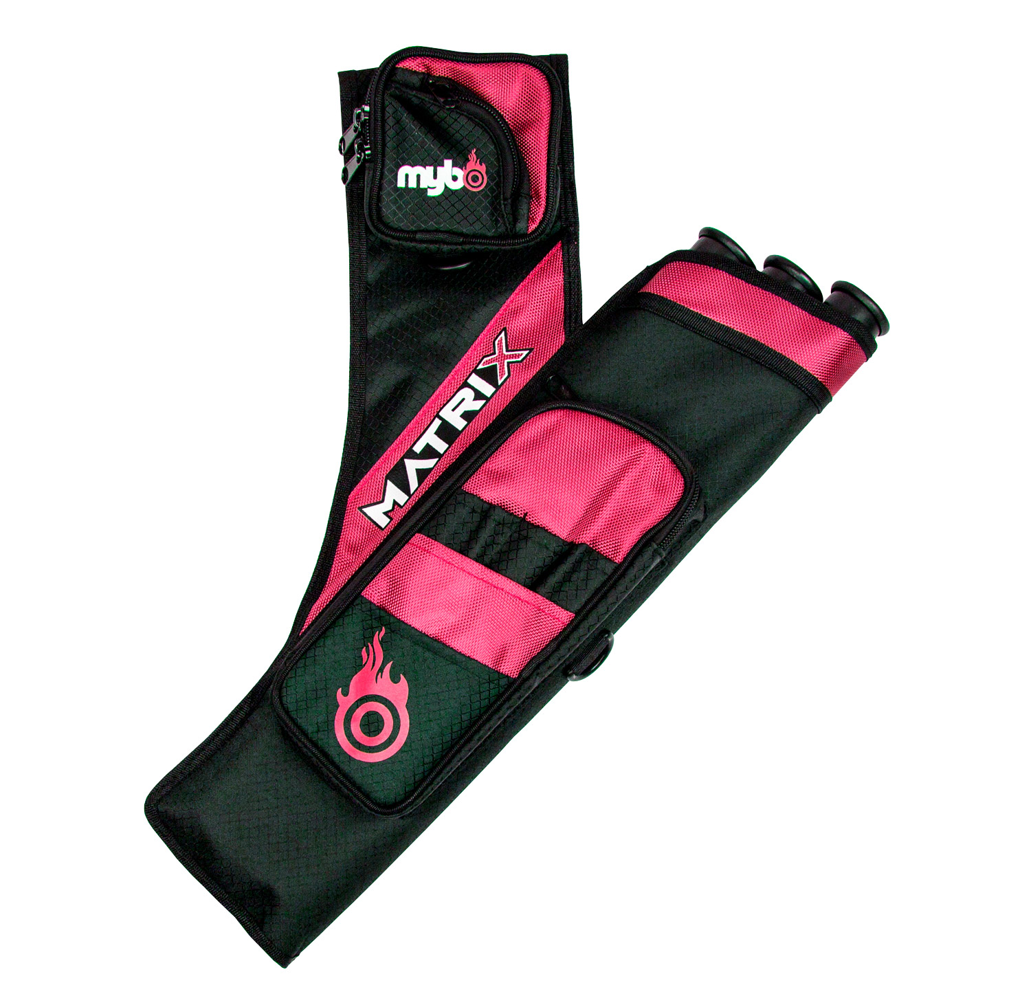 Matrix Target Quiver - Right Handed - Black/Pink